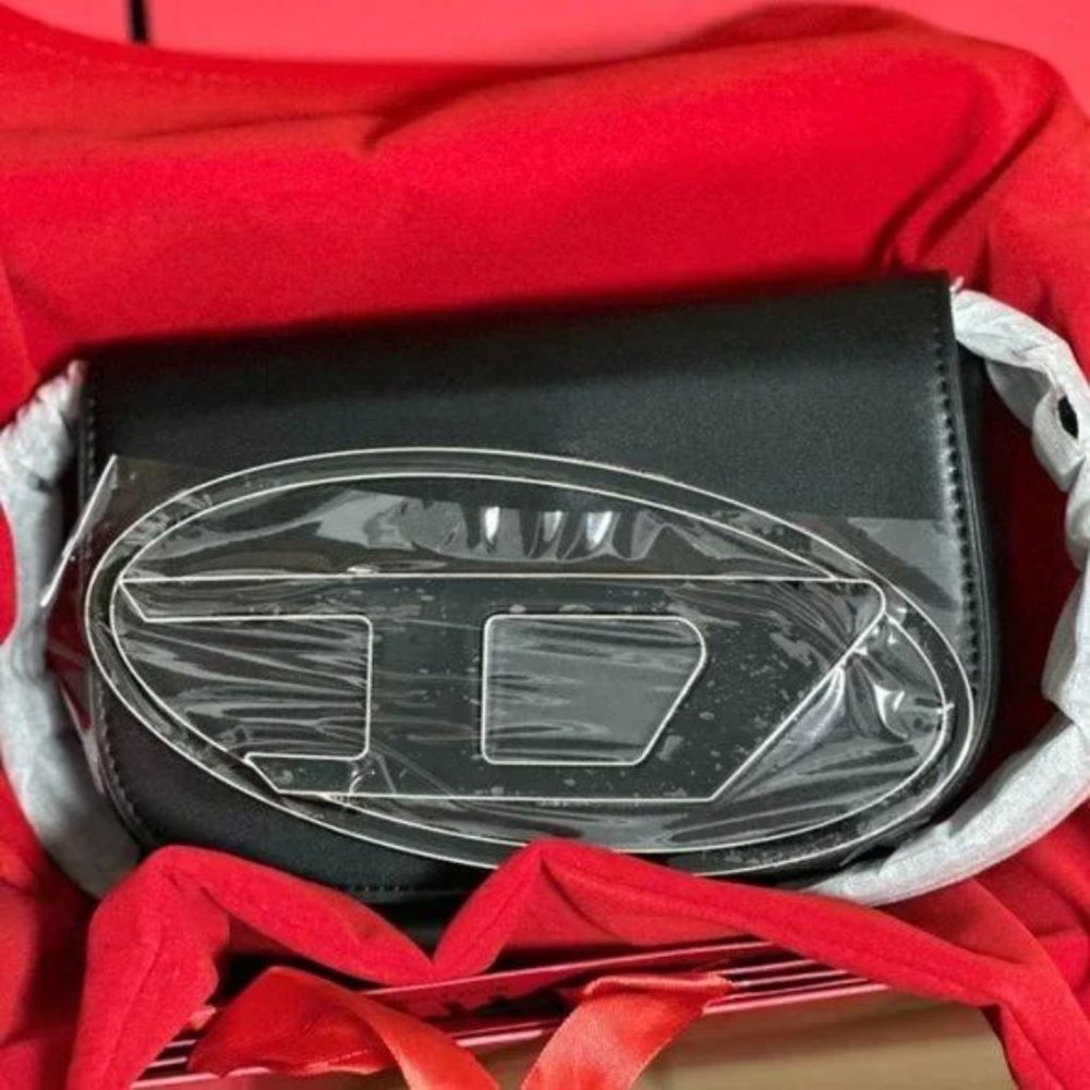 Diesel 1DR leather shoulder bag